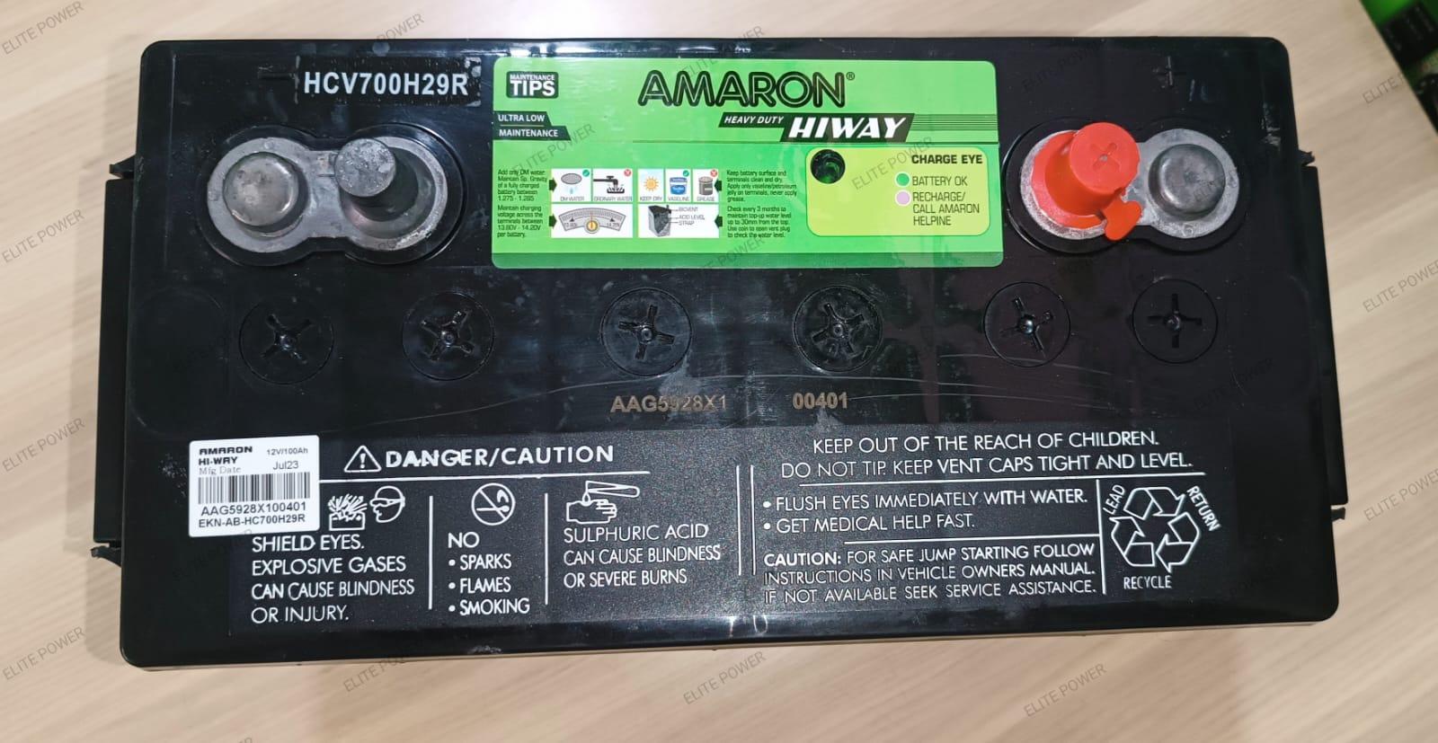 Product AMARON N180 HI-WAY